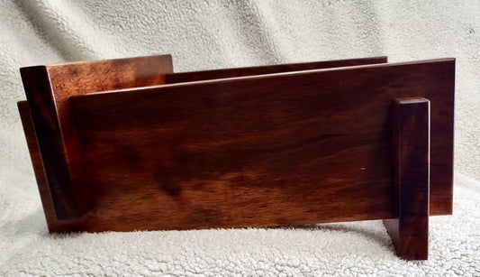 Handmade Exotic Wood Speaker Stands