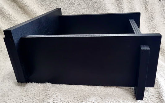 Handmade Wooden Speaker Stands-Black