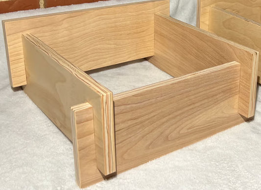 Handmade Wooden Speaker Stands-Unfinished