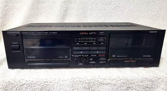 Kenwood KX-78CW Stereo Double Cassette Deck